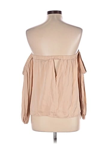 Milly 3/4 Sleeve Silk Top (view 2)