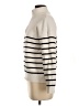 Lillusory Stripes Ivory Turtleneck Sweater Size S - photo 5