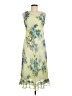 Studio 1 100% Polyester Floral Green Casual Dress Size 8 - photo 1
