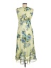 Studio 1 100% Polyester Floral Green Casual Dress Size 8 - photo 2