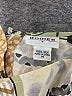 Rodier 100% Silk Graphic Tan Short Sleeve Silk Top Size 14 - photo 7