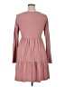 Wild Fable Solid Pink Casual Dress Size XL - photo 2