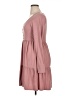 Wild Fable Solid Pink Casual Dress Size XL - photo 5