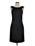MIKAEL AGHAL 100% Polyester Solid Black Cocktail Dress Size 8 - photo 1