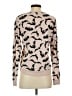 Divided by H&M 100% Cotton Animal Print Tan Pullover Sweater Size XS - photo 2