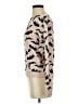 Divided by H&M 100% Cotton Animal Print Tan Pullover Sweater Size XS - photo 5