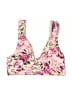 Mossimo Floral Pink Swimsuit Top Size S - photo 1