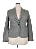 Savile Row Houndstooth Gray Blazer Size 2X (estimated) - photo 1
