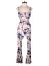 Mimi Chica Floral Pink Jumpsuit Size L - photo 1