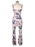 Mimi Chica Floral Pink Jumpsuit Size L - photo 2