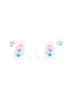 OshKosh B'gosh Tie-dye White Blue Booties Size 6 (kids) - photo 2