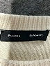 Proenza Schouler Ivory Wool Pullover Sweater Size L - photo 6