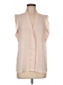 Karl Lagerfeld Paris 100% Polyester Pink Sleeveless Blouse Size M - photo 1