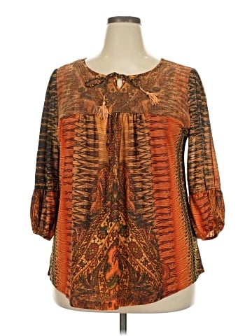 DressBarn 3/4 Sleeve Blouse (view 1)