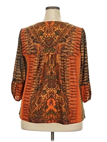 DressBarn 3/4 Sleeve Blouse (view 2)