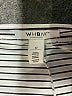 White House Black Market Stripes White Skort Size 12 - photo 3