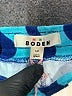 Mini Boden 100% Polyester Chevron-herringbone Blue Shorts Size 7 - 8 - photo 3