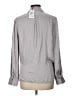 Reiss 100% Polyester Gray Long Sleeve Blouse Size 12 - photo 2
