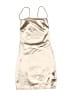 Better be Metallic Silver Tan Cocktail Dress Size S - photo 1