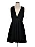 LUCCA Solid Black Cocktail Dress Size M - photo 1