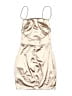 Better be Metallic Silver Tan Cocktail Dress Size S - photo 2