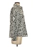 Basic Editions Paisley Silver Long Sleeve Blouse Size S - photo 4