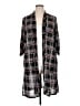 Siren Lily 100% Polyester Black Kimono Size 1X - photo 1