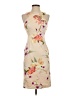 Marciano Floral Tan Cocktail Dress Size 2 - photo 1