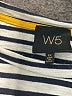 W5 Stripes Gray Ivory Short Sleeve T-Shirt Size 1X - photo 7