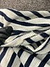 W5 Stripes Gray Ivory Short Sleeve T-Shirt Size 1X - photo 8