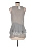 Clu Gray Sleeveless Top Size M - photo 2