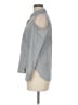 Splendid Gray Sleeveless Button-Down Shirt Size M - photo 5