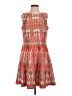 Gabby Skye Print Orange Casual Dress Size XXS - photo 1