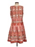 Gabby Skye Print Orange Casual Dress Size XXS - photo 2