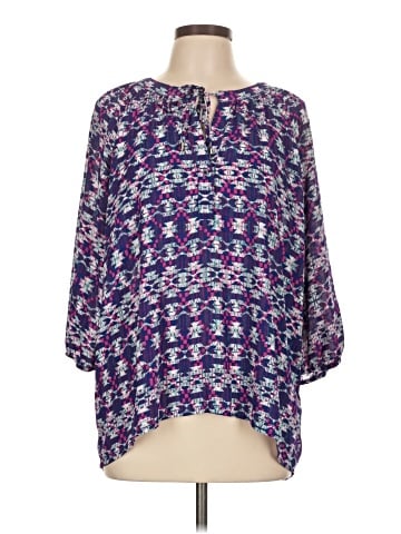 Signature Studio 3/4 Sleeve Blouse (view 1)