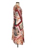 Zara Basic Print Orange Casual Dress Size S - photo 4
