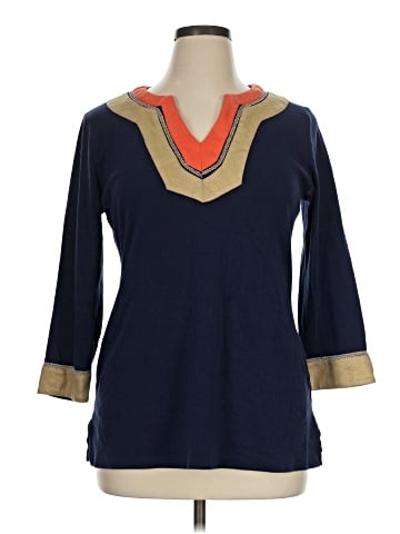 Charter Club 3/4 Sleeve Top (view 1)