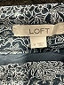 Ann Taylor LOFT 100% Polyester Paisley Gray Casual Skirt Size M - photo 4