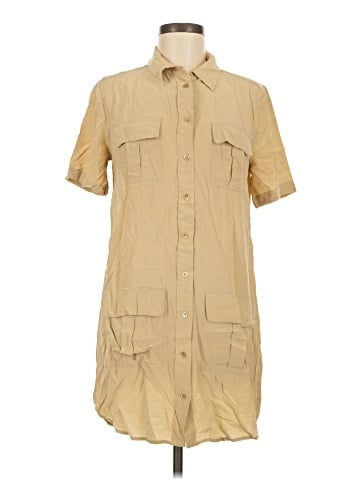 Equipment Short Sleeve Silk Top (view 1)