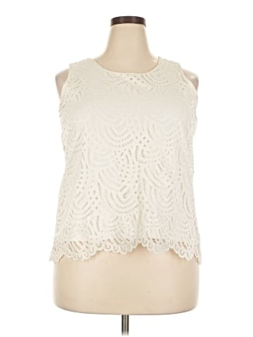 Worthington Sleeveless Blouse (view 1)