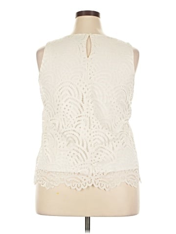 Worthington Sleeveless Blouse (view 2)