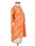 Cynthia Steffe 100% Polyester Orange Short Sleeve Blouse Size S - photo 4