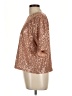 Wishlist Gold Short Sleeve Blouse Size L - photo 5