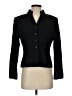 Albert Nipon 100% Wool Black Wool Blazer Size 4 - photo 1