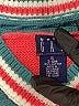 Baby Gap 100% Cotton Chevron-herringbone Pink Pullover Sweater Size 3-6 mo - photo 3