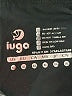 iuga Solid Black Athletic Shorts Size XL - photo 3