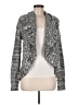 Grace Elements 100% Acrylic Tweed Gray Cardigan Size M - photo 1