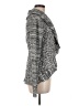Grace Elements 100% Acrylic Tweed Gray Cardigan Size M - photo 4