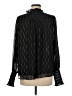 Maison d' Amelie 100% Polyester Black Long Sleeve Blouse Size M - photo 2