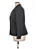 Le Suit 100% Polyester Gray Blazer Size 14 - photo 5